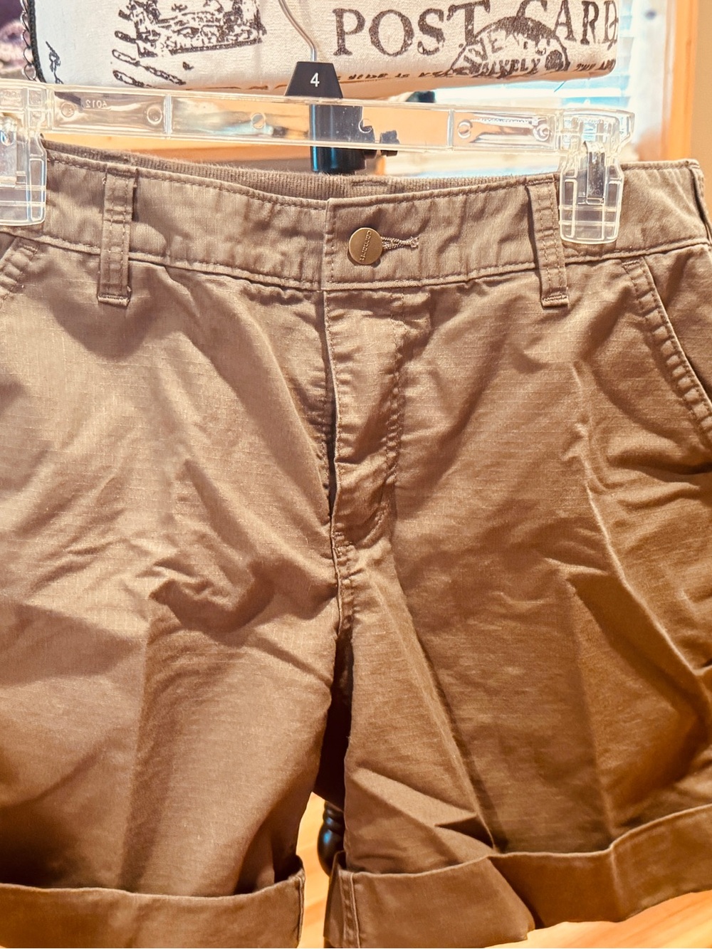 Carhartt Women's Brown Cargo Shorts